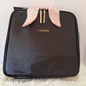 Lancome Black Square Cosmetic Makeup Travel Train… - image 1